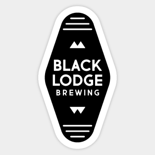 Black Lodge Brewing Logo Sticker